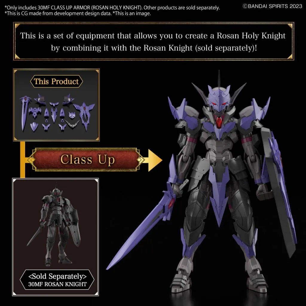 30MF - Class Up Armor (Rosan Holy Knight) - Model Kit